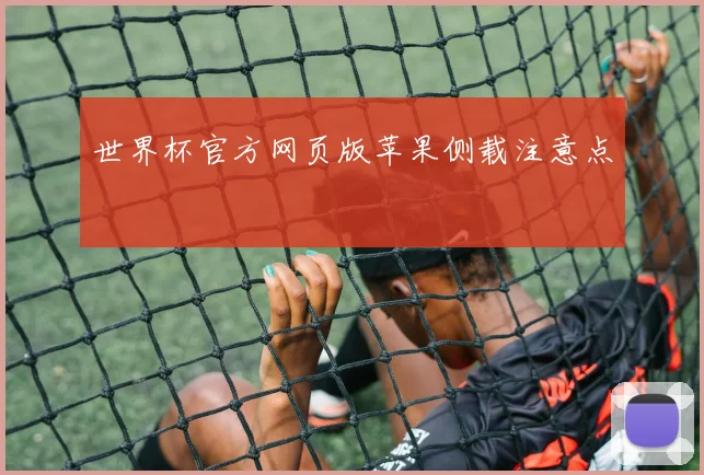 世界杯官方网页版苹果侧载注意点